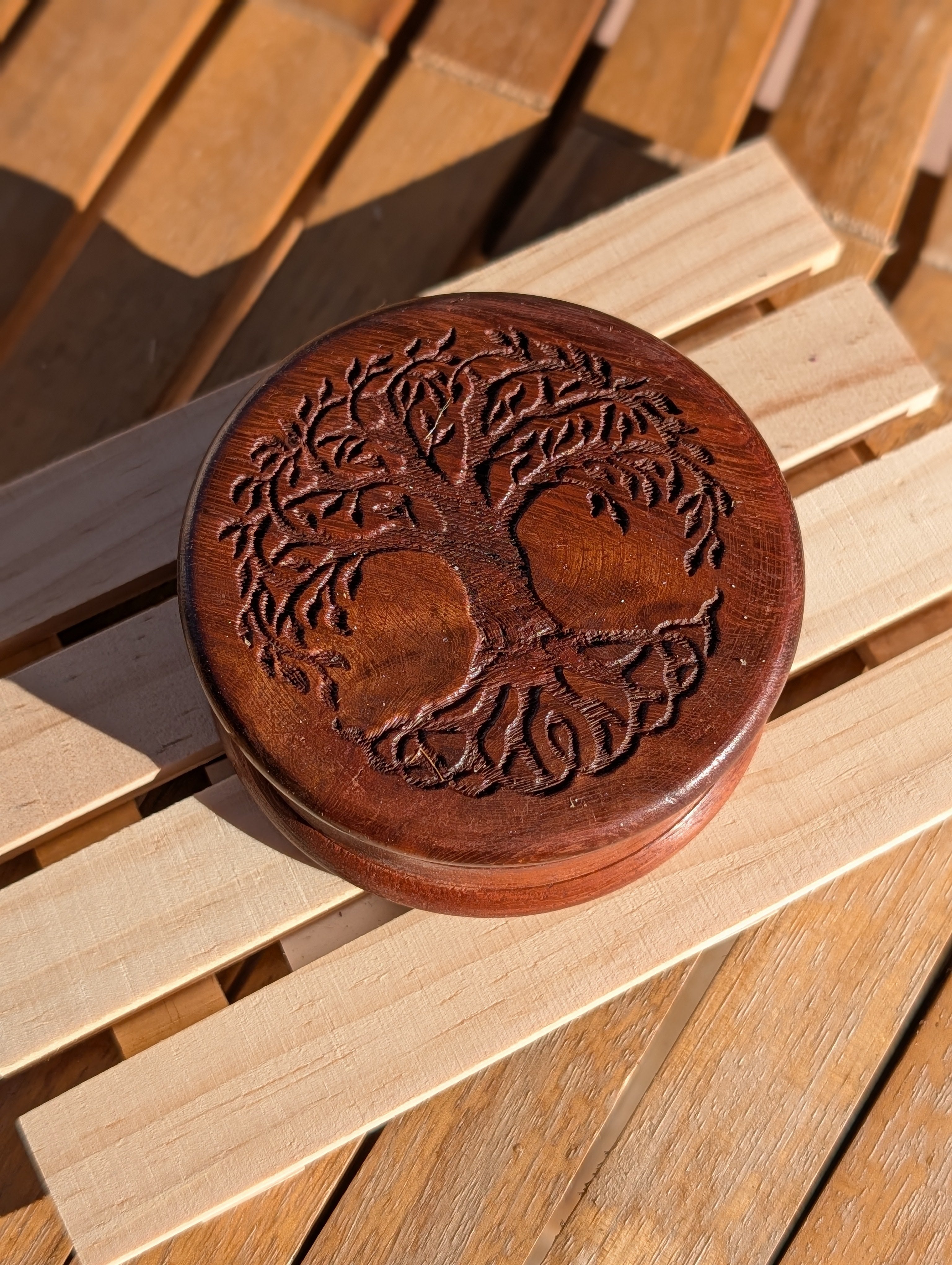 Tree of Life Herb Grinder - Large