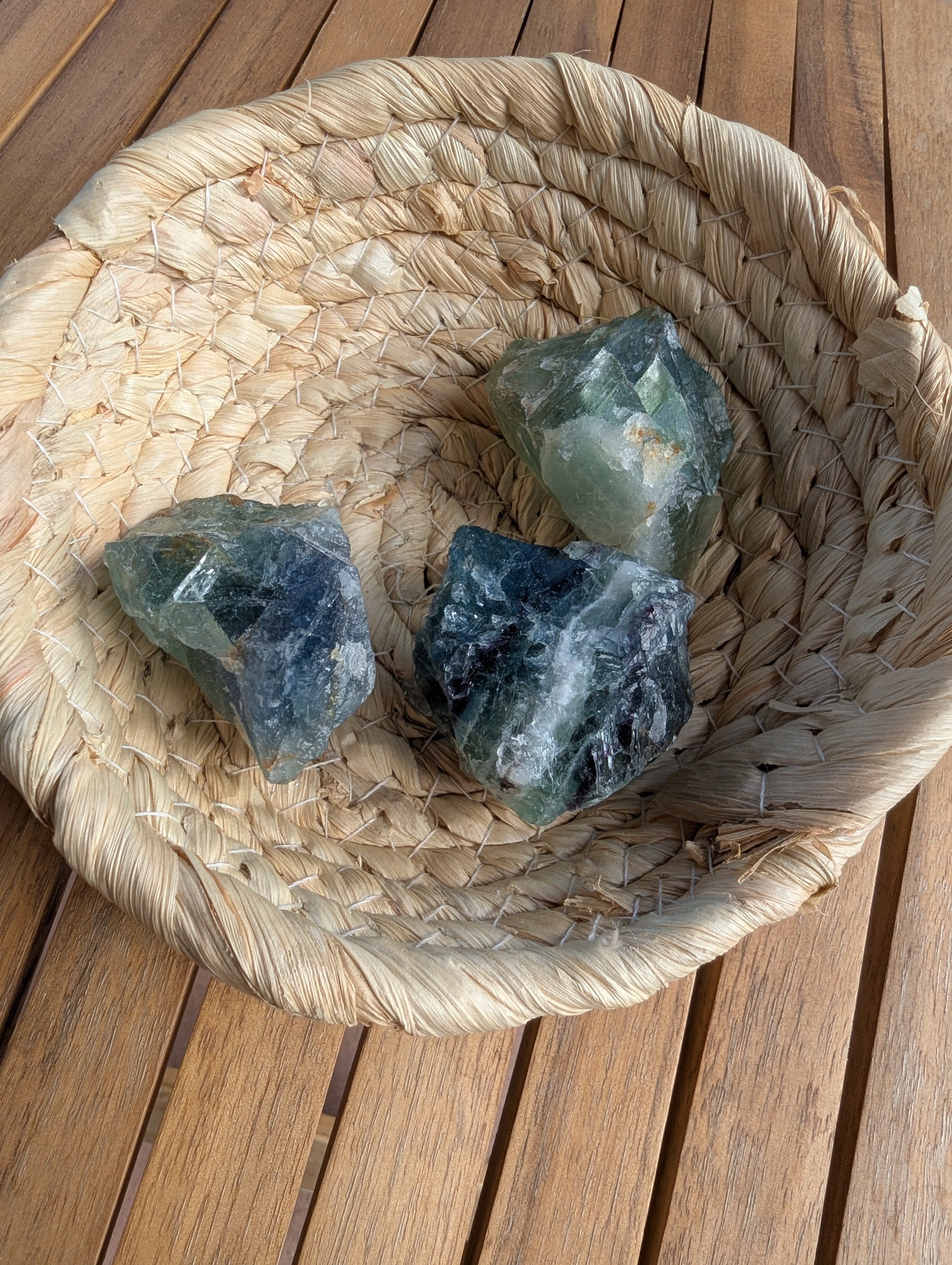 Fluorite Raw Stones 1.50-2.50 Inch - AA Grade