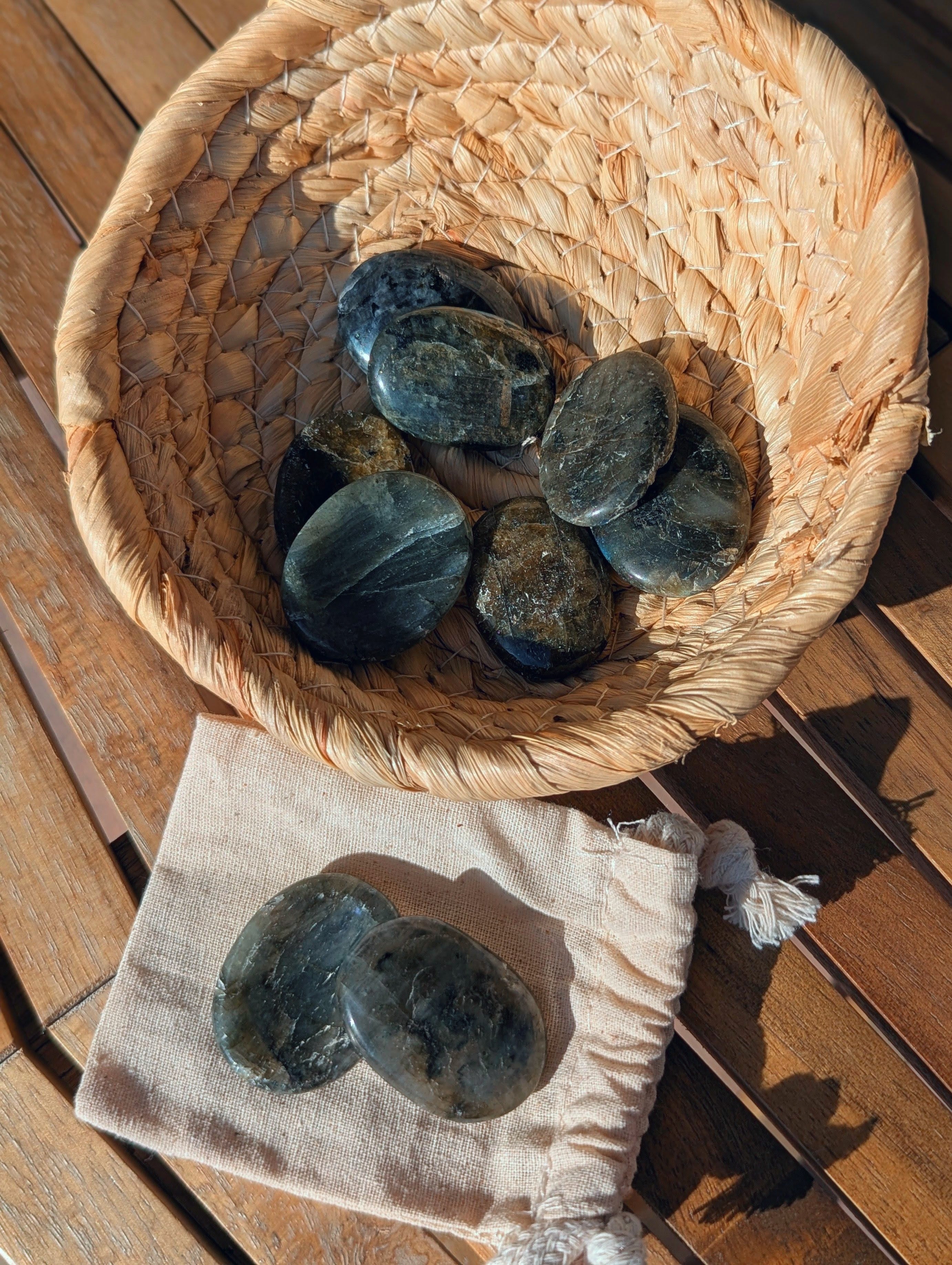Labradorite Worry Stone