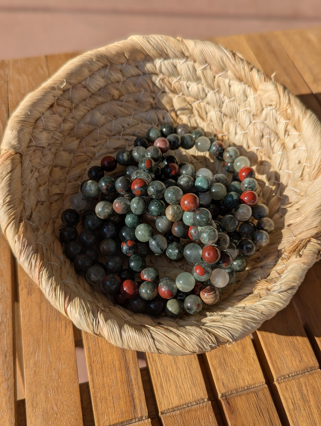 Bloodstone Bracelet