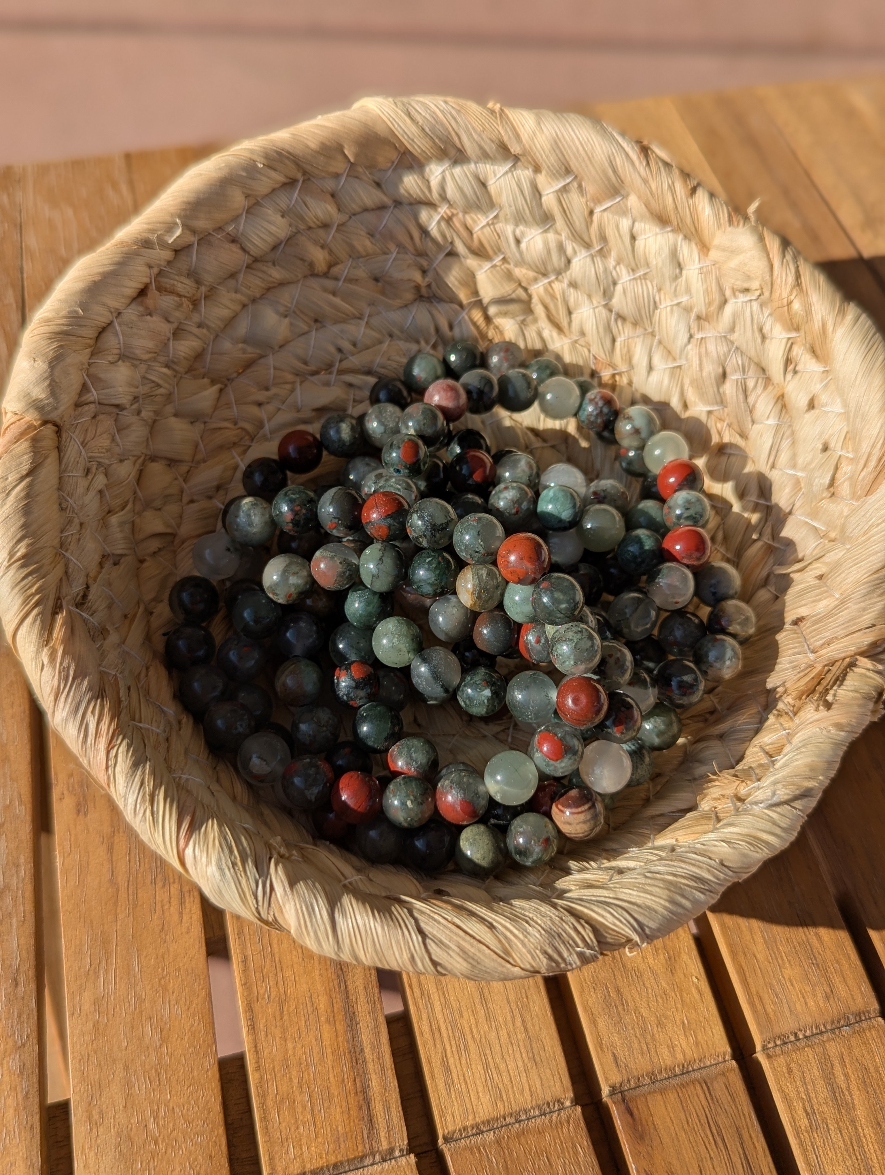 Bloodstone Bracelet