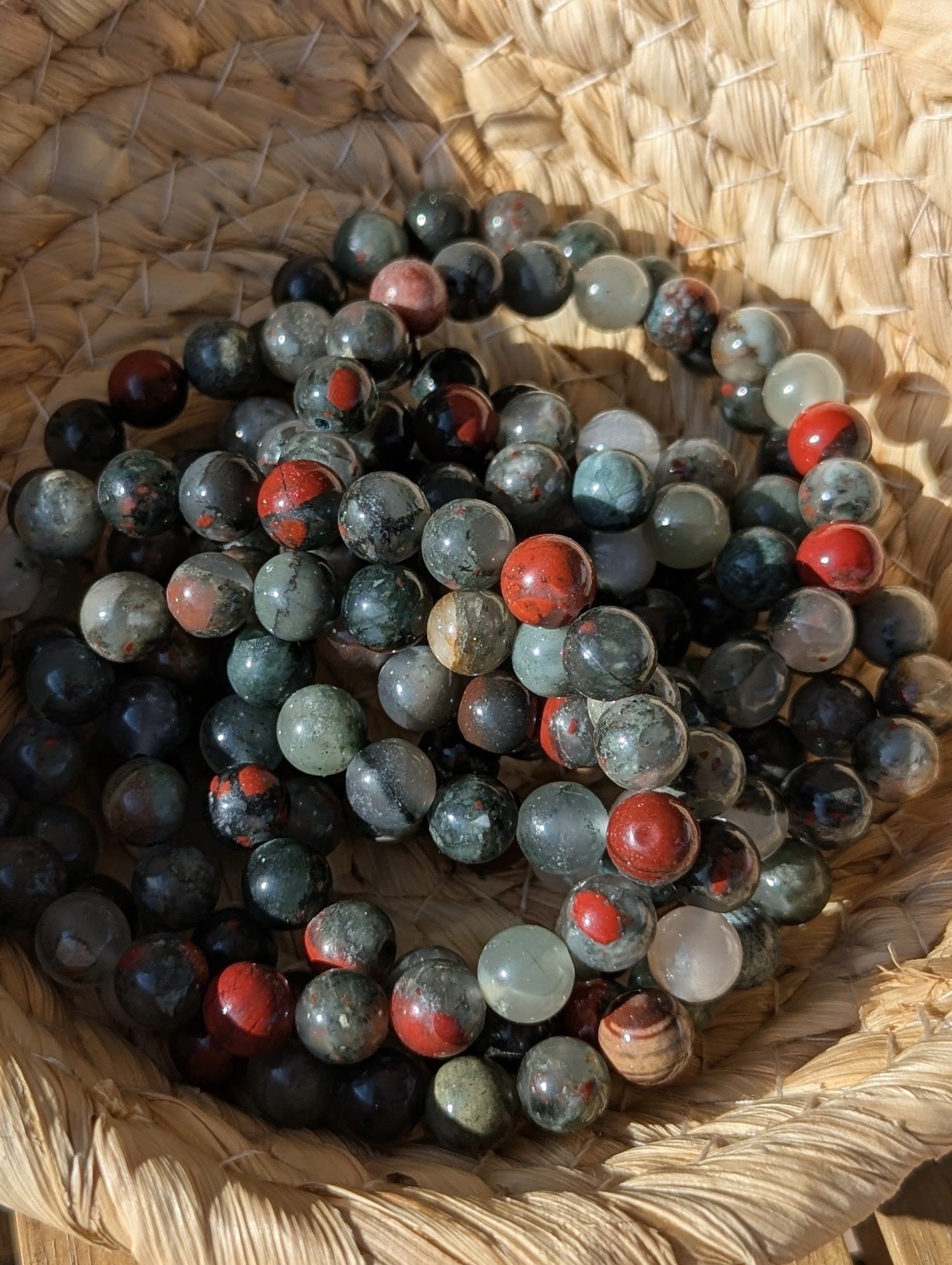 Bloodstone Bracelet