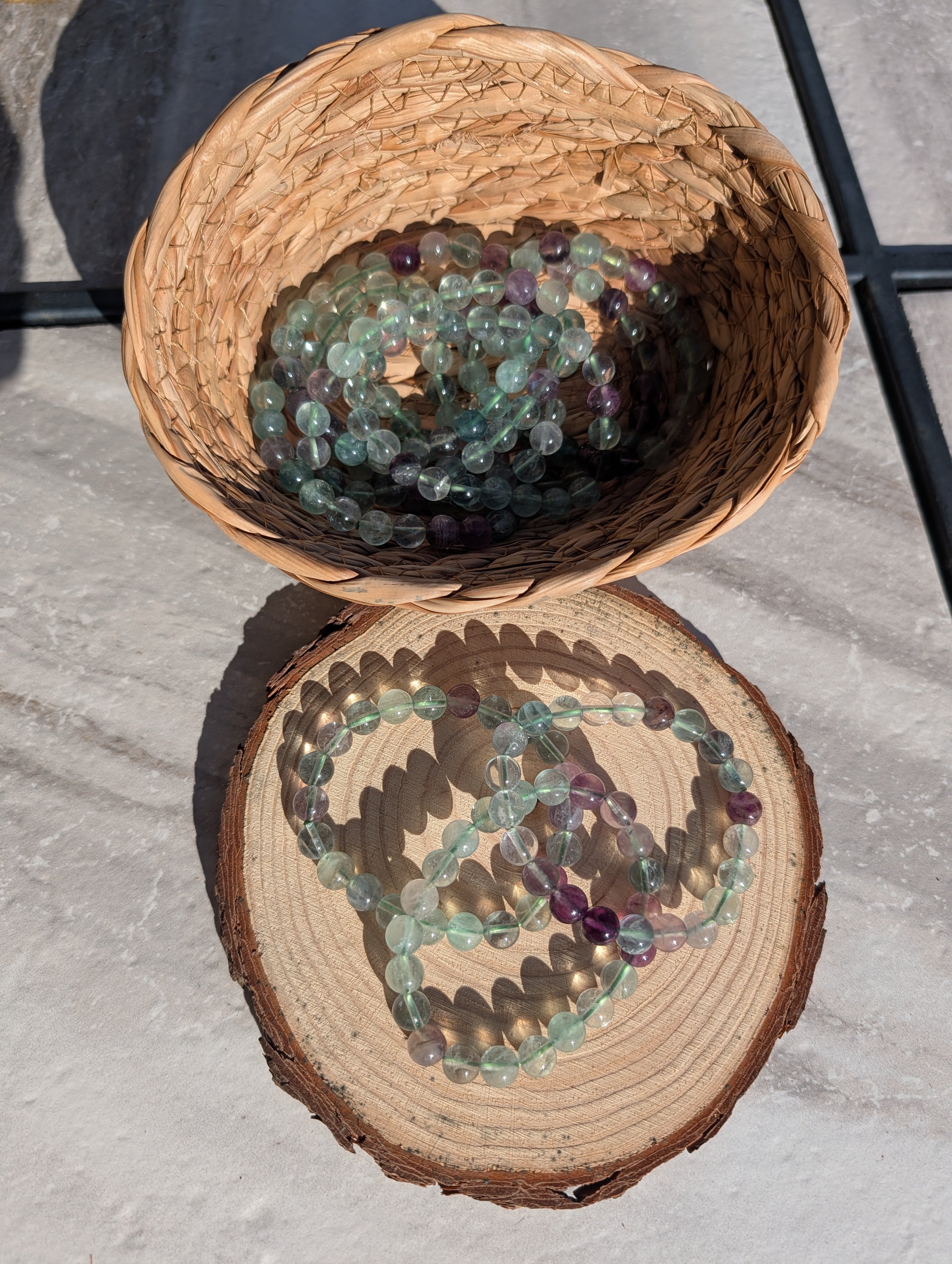 Fluorite Bracelet 8mm