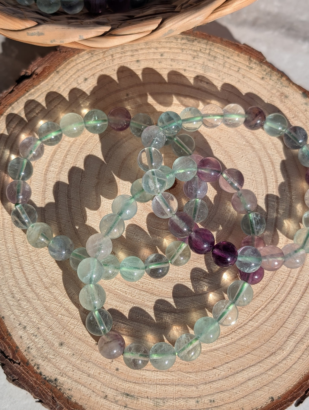 Fluorite Bracelet 8mm