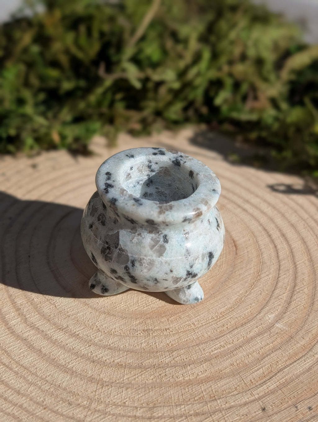 Natural Crystal Incense Burner